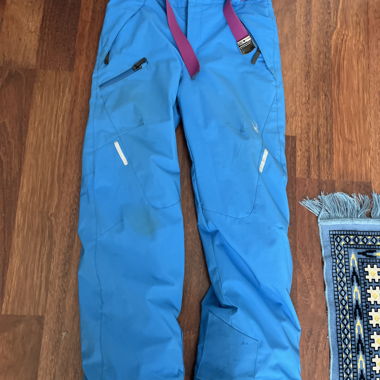 Pantaloni da sci blu Spyder