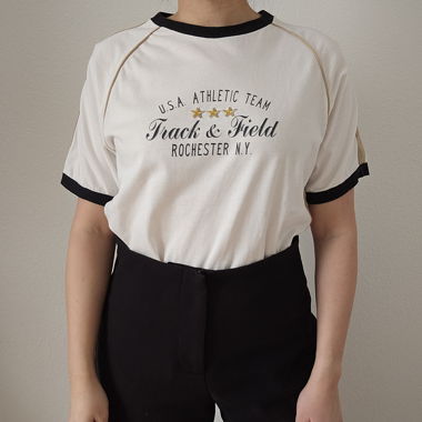 Vintage y2k Champion T-Shirt white Size M