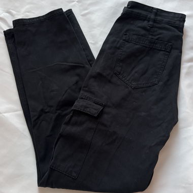 Pantaloni cargo neri