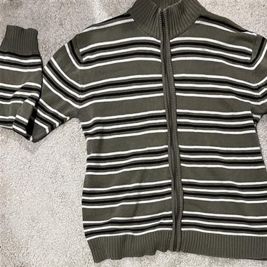 Gestreifter Hoodie