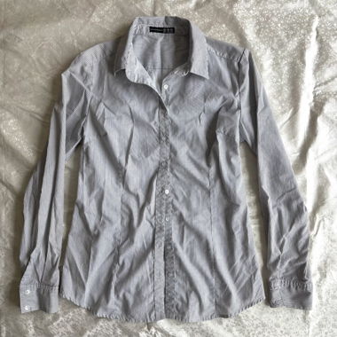 Periphery” pinstripe shirt