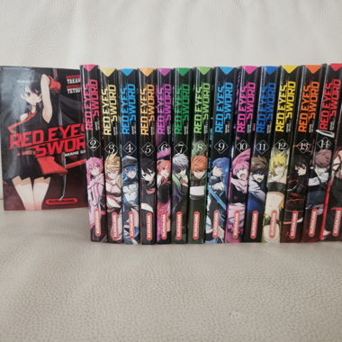 Red Eyes Sword collezione completa, 15 volumi