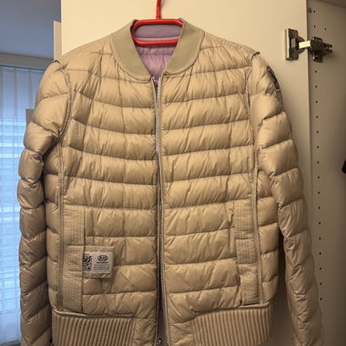 Parajumpers Daunenjacke lila/beige