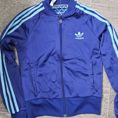 Adidas Trainingsjacke blau