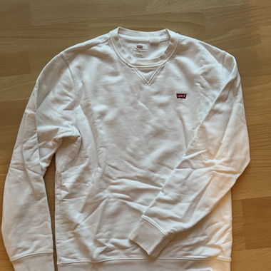 White Sweatshirt - Levi’s - Size S