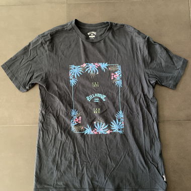 T-shirt grafica Billabong nero