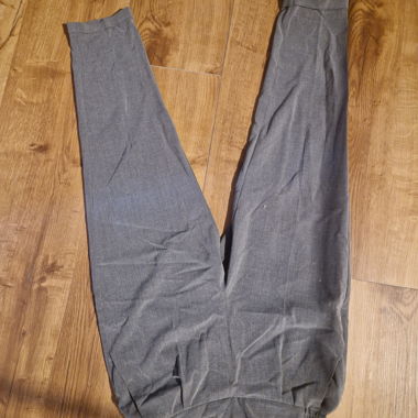 Grey fabric trousers Pull&Bear