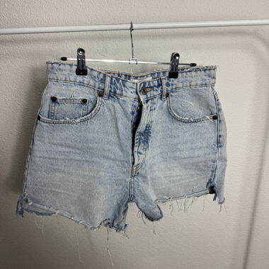 Shorts en jean bleu clair