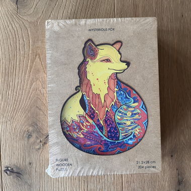 Mystery Fox Wooden Puzzle