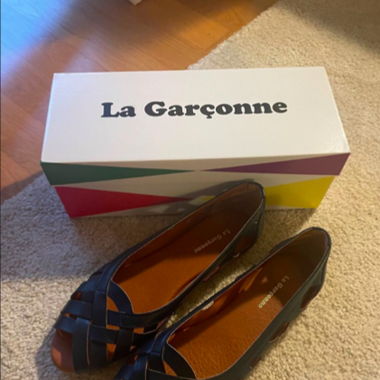 La Garconne Sandalen - dunkelblau
