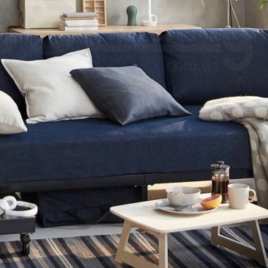 Letto-divano singolo blu