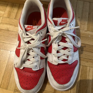 Nike Sneaker rot/weiss