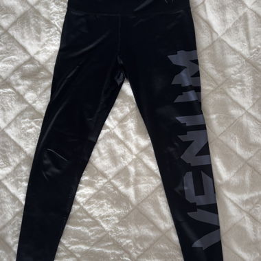 Venum schwarze Sport-Leggings