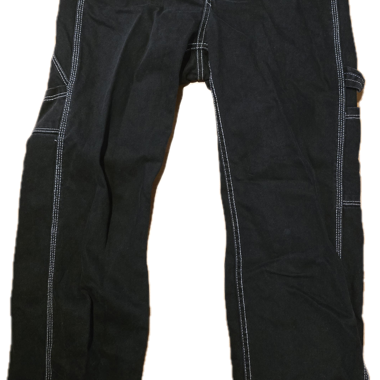 black jeans with white seems