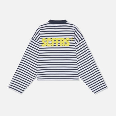 Scuffers gestreiftes Langarmshirt