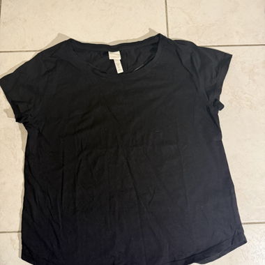 T-shirt basic H&M nero Tg. M