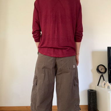 Haut bordeaux Massimo Dutti