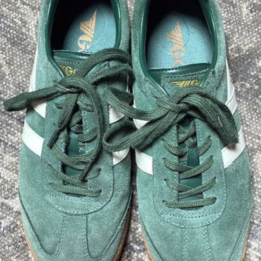 Baskets Gola vert sauge 41