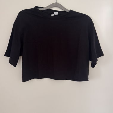 Black Crop Top