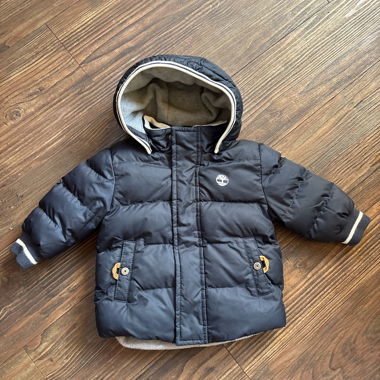 Kinder-Steppjacke mit Kapuze