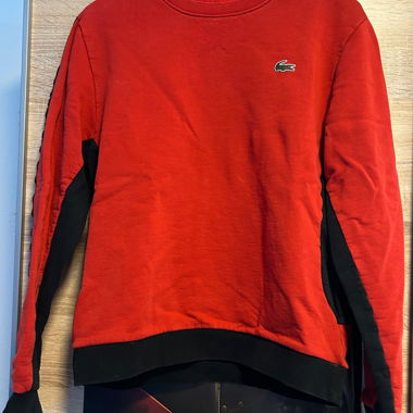 Sweat Lacoste Sport rouge