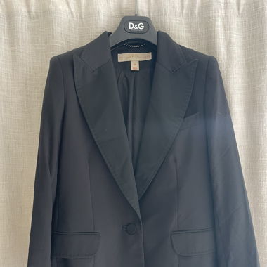 Stella Mc Cartney for H&M black smoking blazer 38