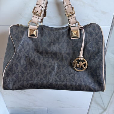 Michael Kors leather briefcase