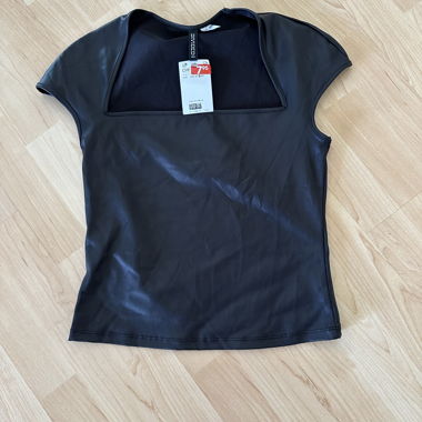 Top nero H&M Divided, taglia S