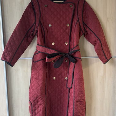Manteau rouge noir Karen Millen