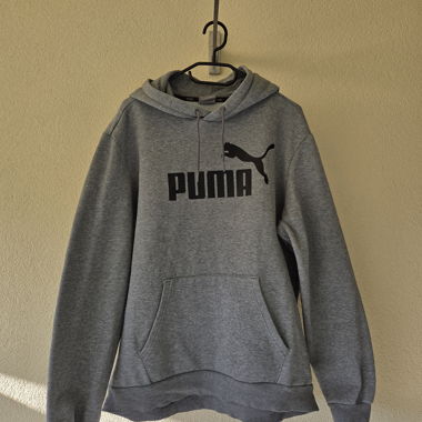 Puma grey hoodie L