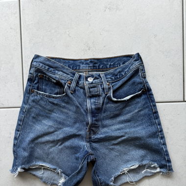 Levis Shorts Marineblau