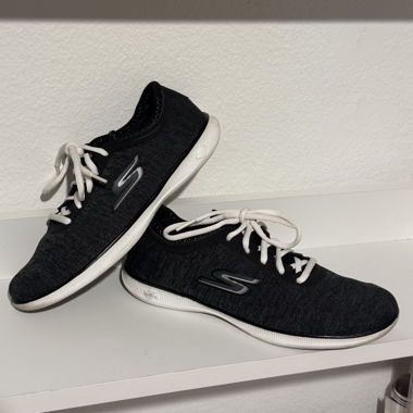 Sneakers da sport Skechers nero grigio