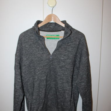 Maglione con interno in pile