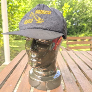 Casquette noire brodée