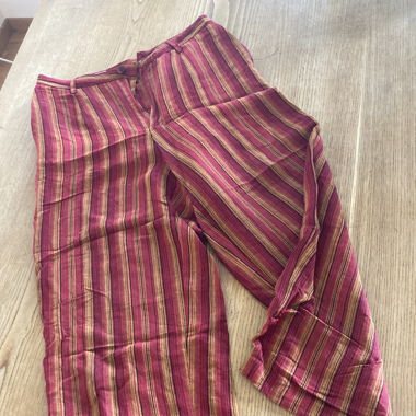 Fabric trousers