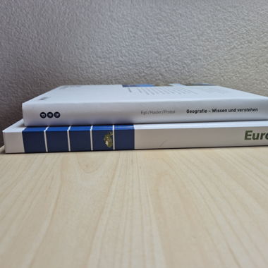 2 Geography textbooks for secondary school