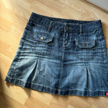 Vintage Y2k jeans skirt