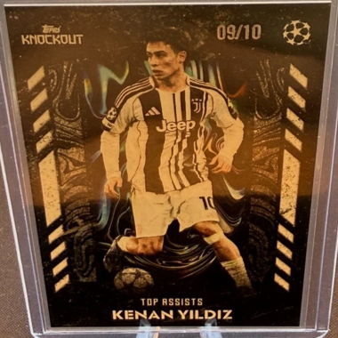 Scheda Topps Knock-out Top Assists Kenan Yildiz /10