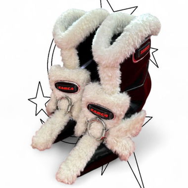 Bottes à talon chaton teddy septum ANCUTA SARCA