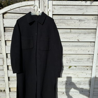 Manteau noir - Massimo Dutti - L