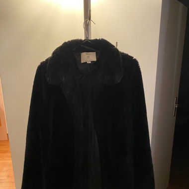 Fake Fur Mantel