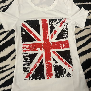 White Union Jack T-Shirt
