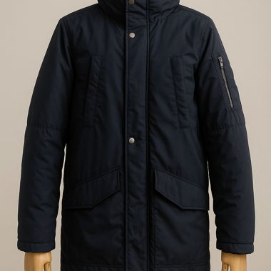 Giacca invernale H&M, taglia 164, blu scuro, ottime condizioni!