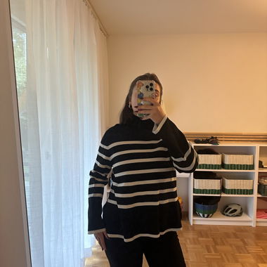 Maglione a righe 37