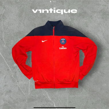 Red Vintage PSG Tracksuit Zipper