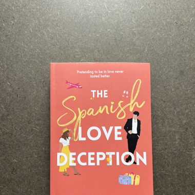 Romance book “The Spanish love deception”