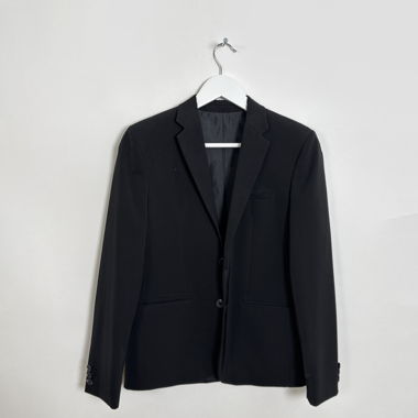 Black Blazer-Jacke