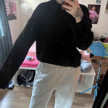 Glitzer Pulli