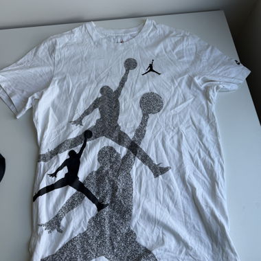 T-shirt Jordan blanc