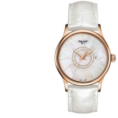 Neue Echtgold rosé 750 TISSOT Damenuhr